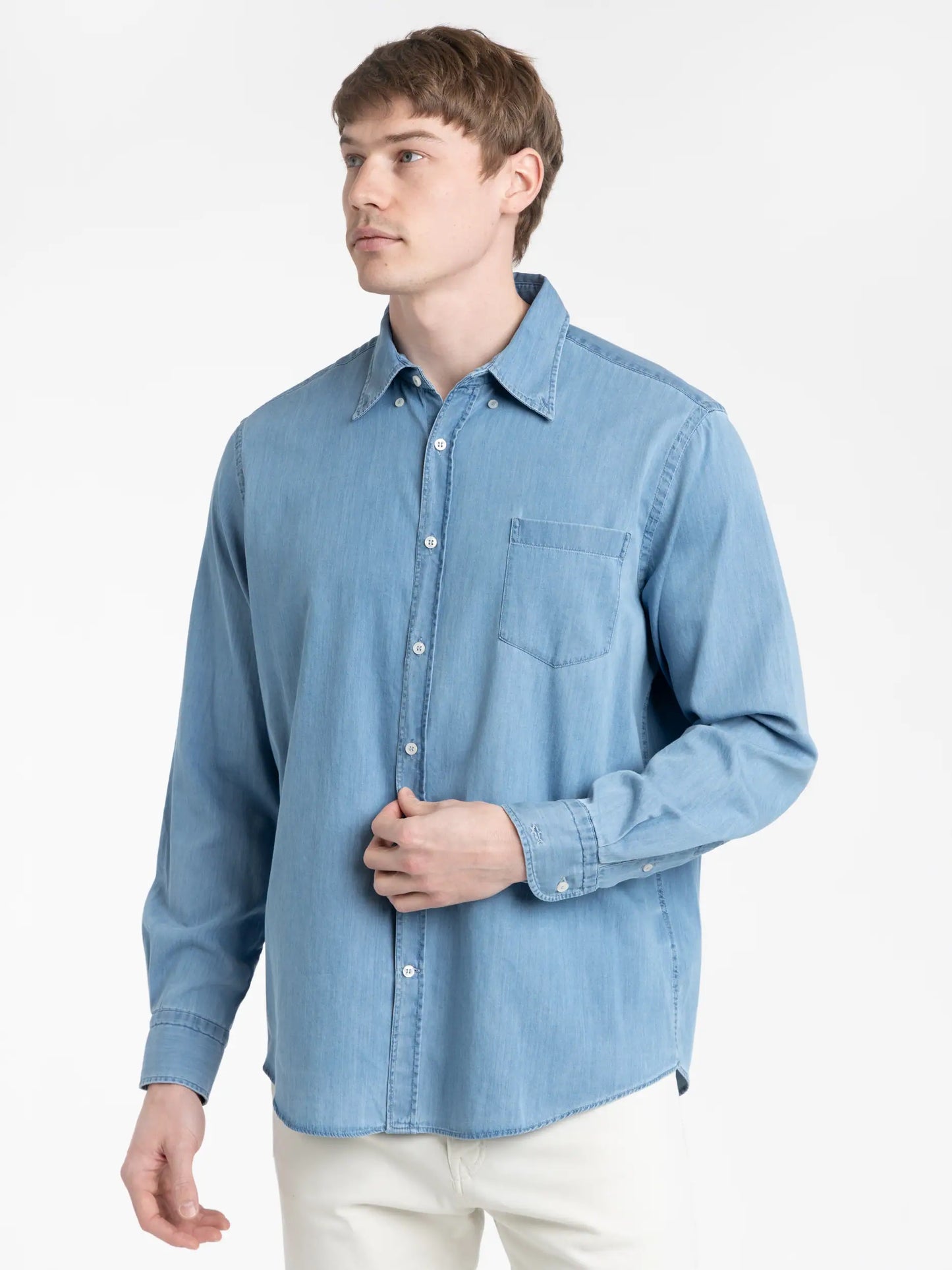 Paul & Shark Blue Denim Shirt