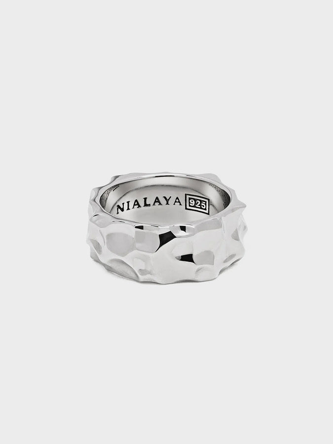 Silver Sculpted Ring