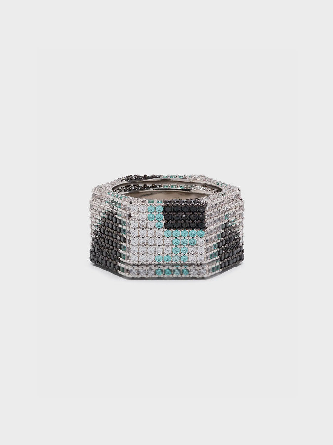 Iced Bolt Ring