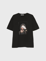 Black Print T-Shirt