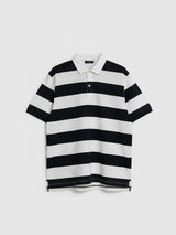 Striped Black Polo Shirt