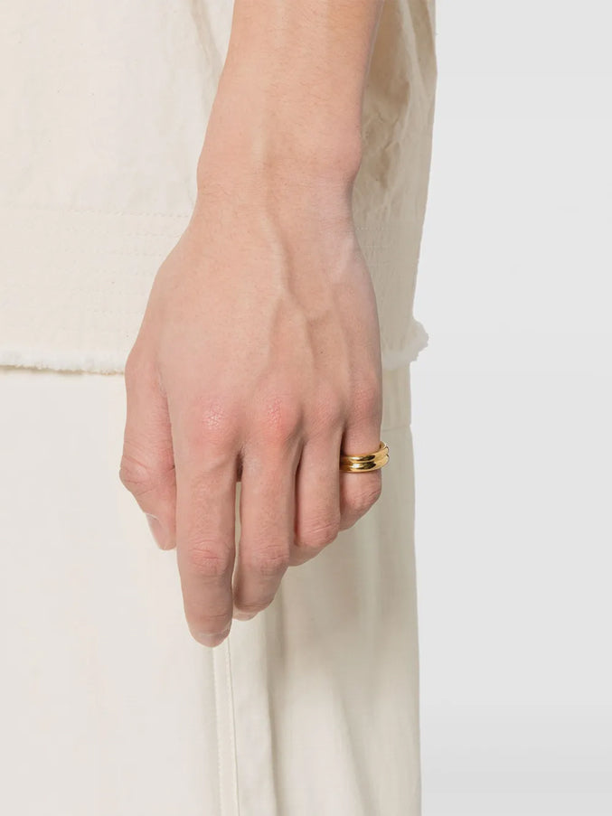 Golden Charm Ring