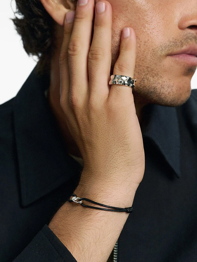 Silver Sculpted Ring