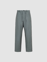 Grey Linen Blend Pants
