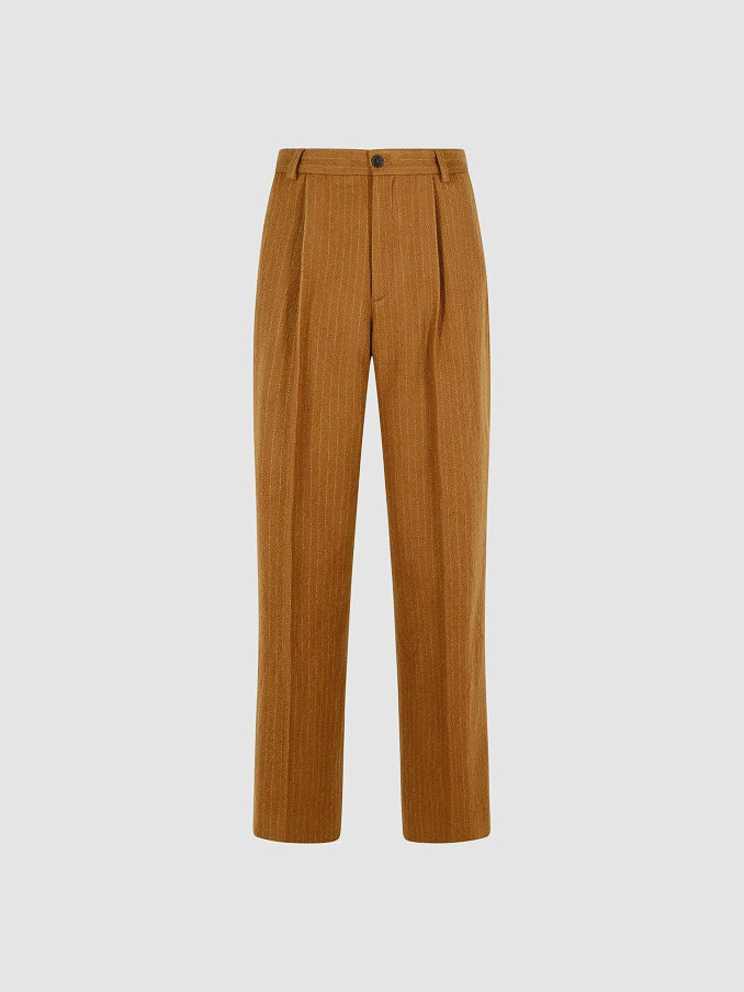 Brown Wool Pants