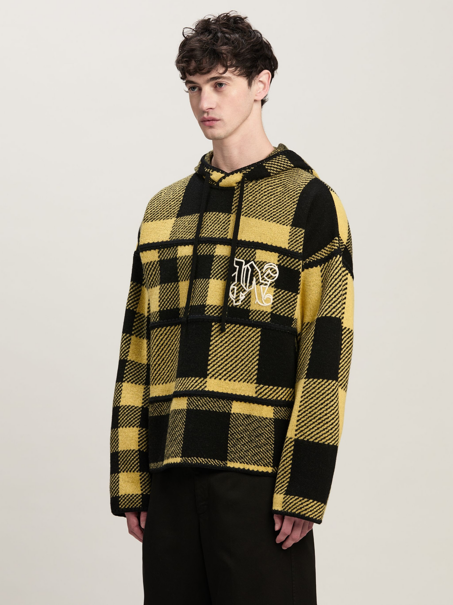 Monogram Tartan Knit Hoody