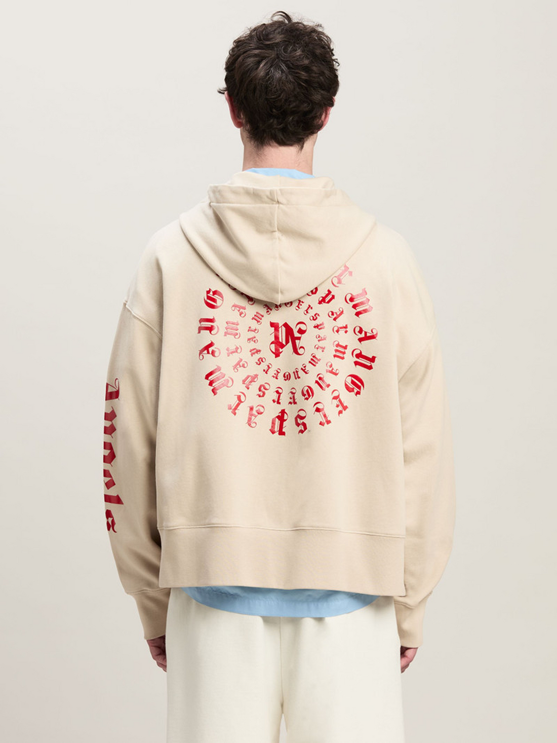 Logo Vertigo Zipped Hoodie