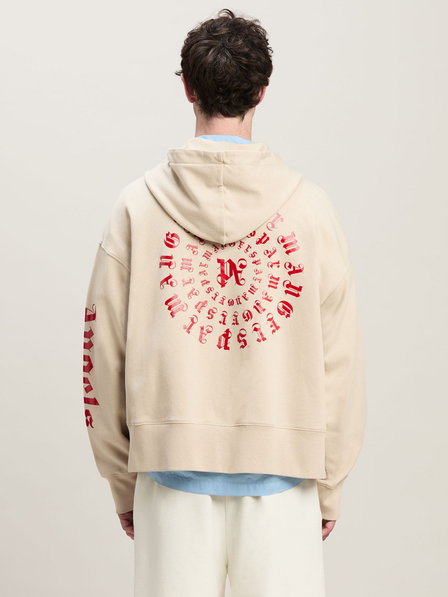 Logo Vertigo Zipped Hoodie