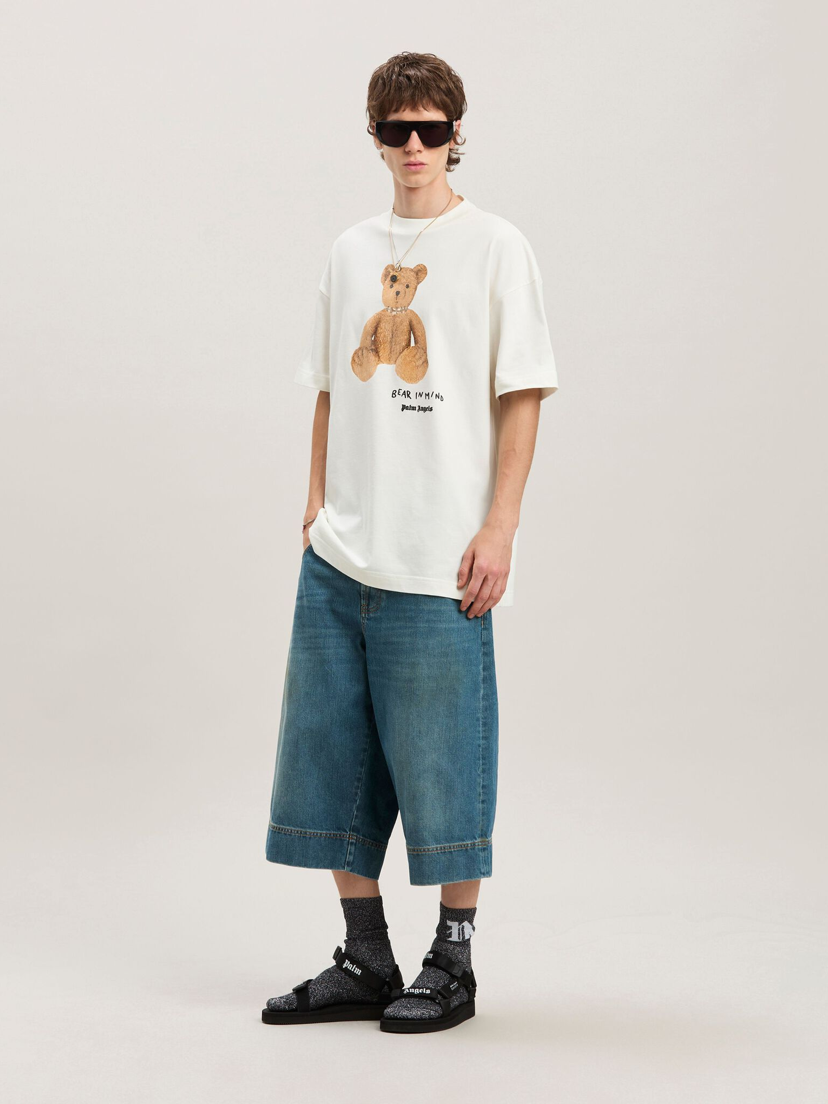 T-shirt met berenlogo