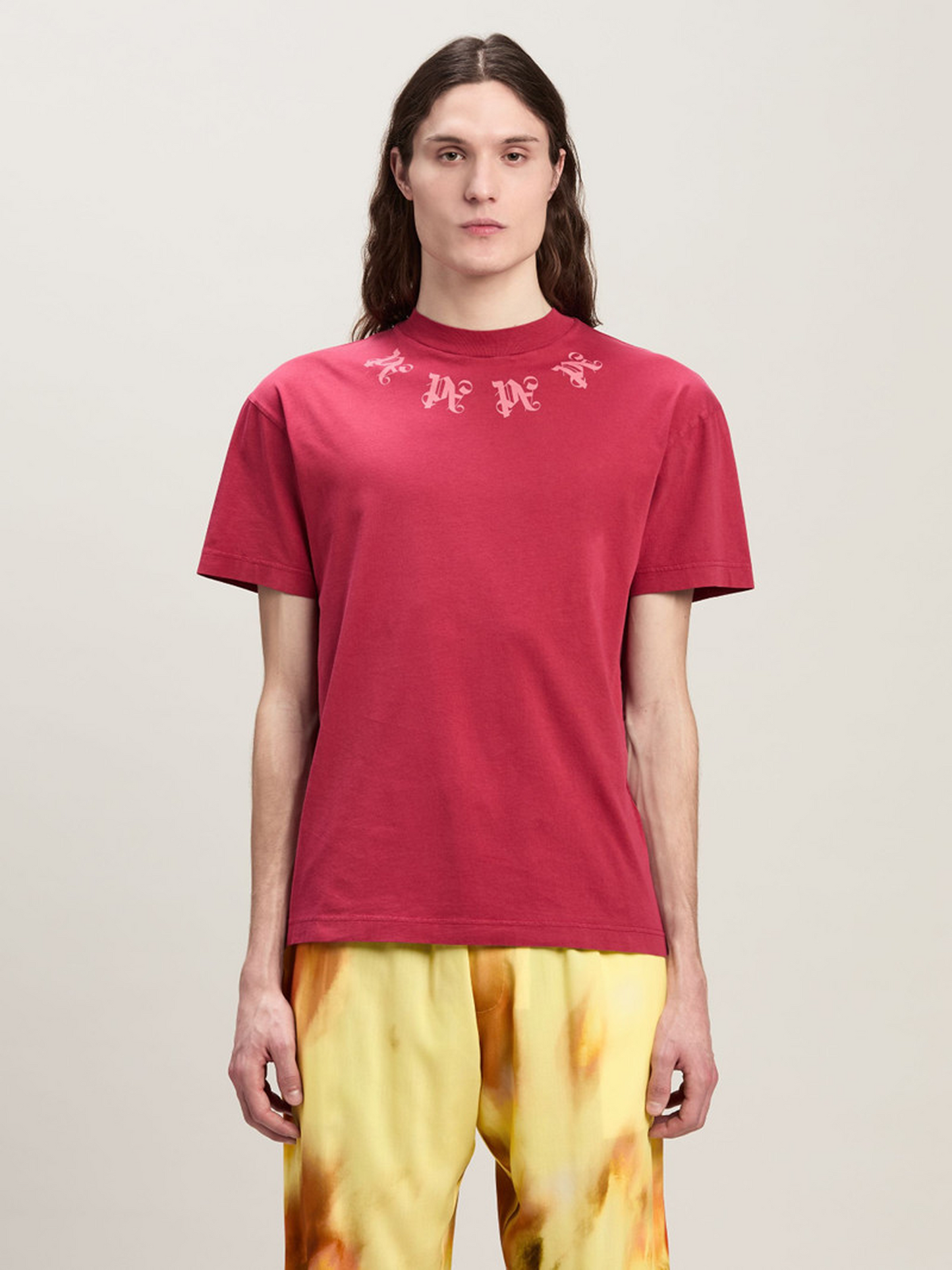 T-Shirt mit Statement-Monogramm