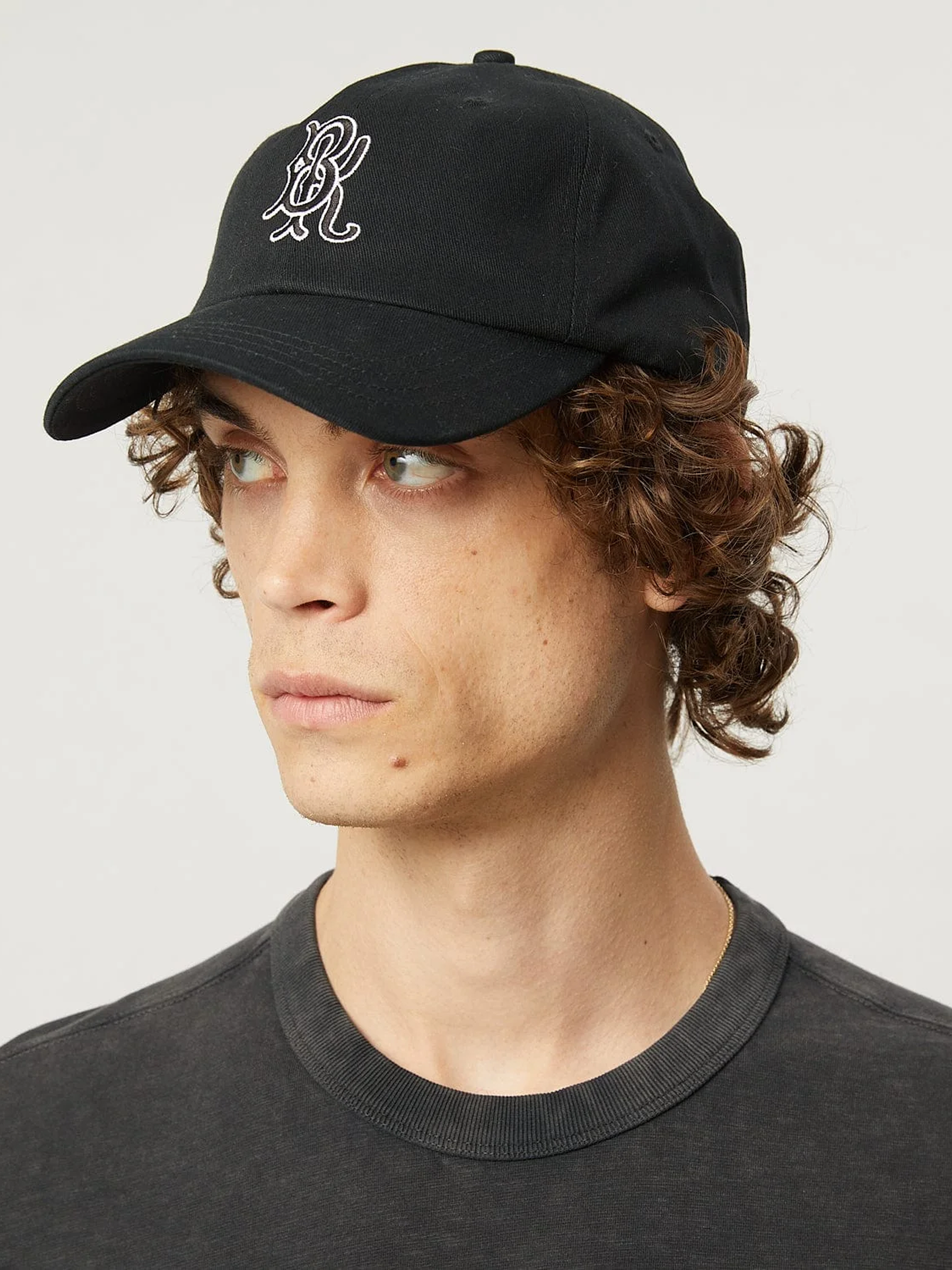 Classic Black Logo Snapback