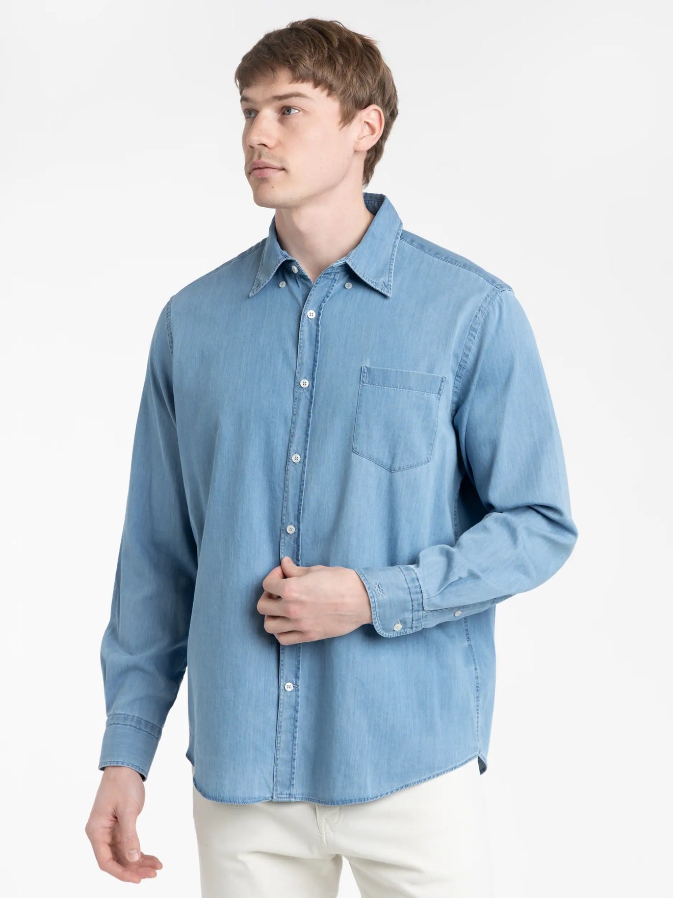 Paul & Shark Blue Denim Shirt