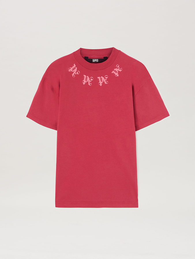 T-Shirt mit Statement-Monogramm