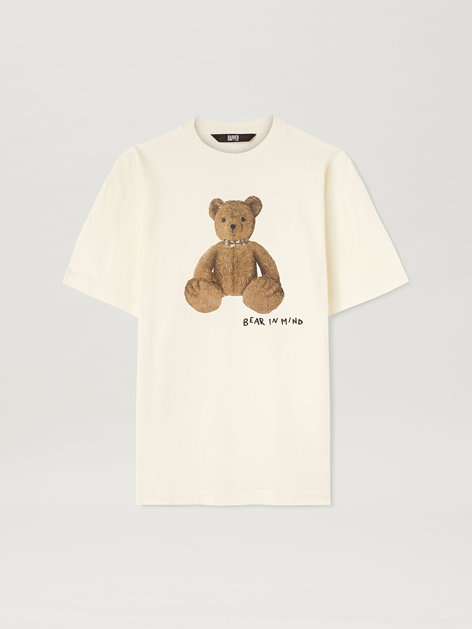 T-shirt met berenlogo