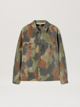 Camouflage-Jeansjacke